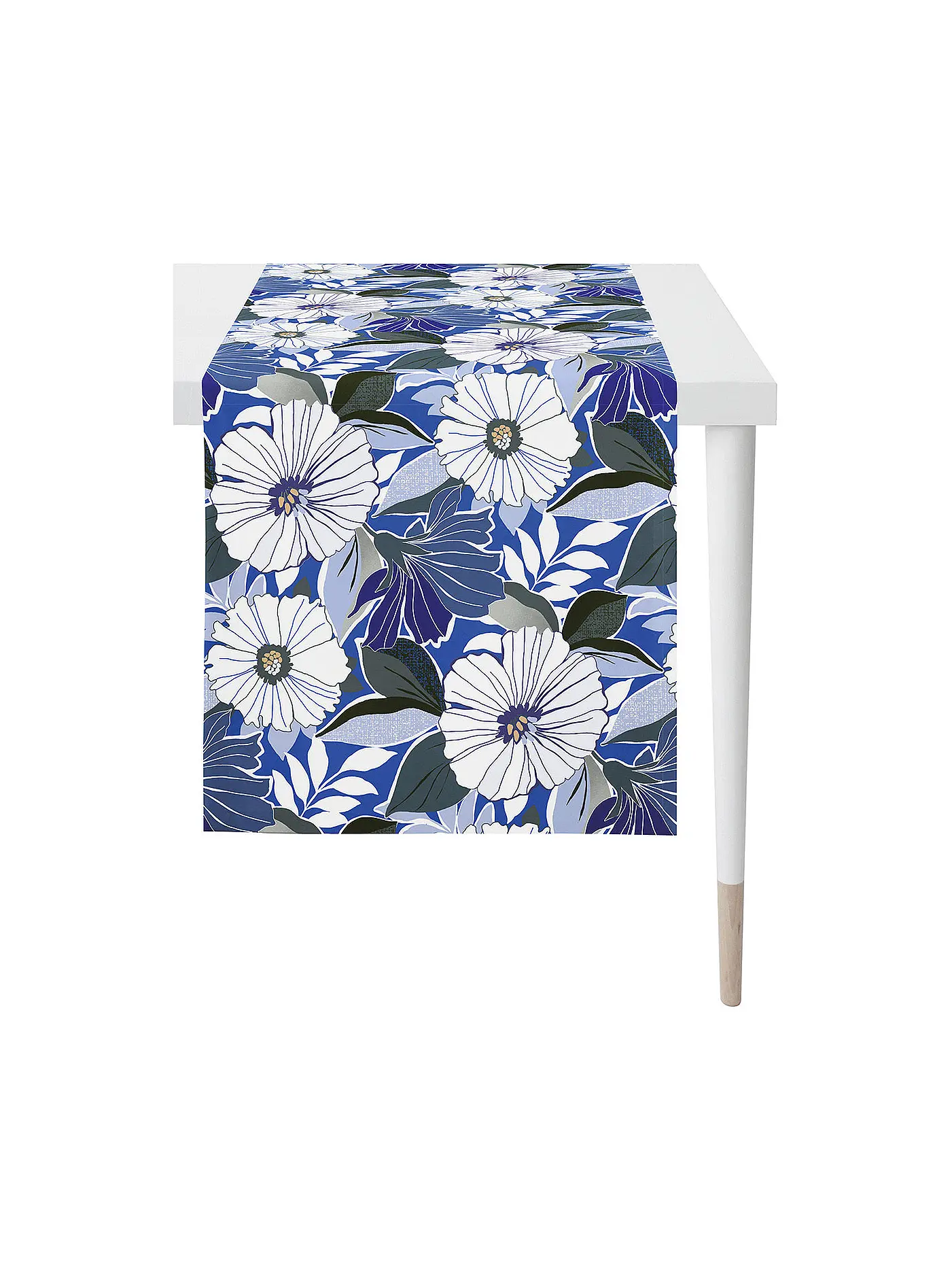 APELT | Tischläufer Loft Style 48x140cm Astrid Blau | 